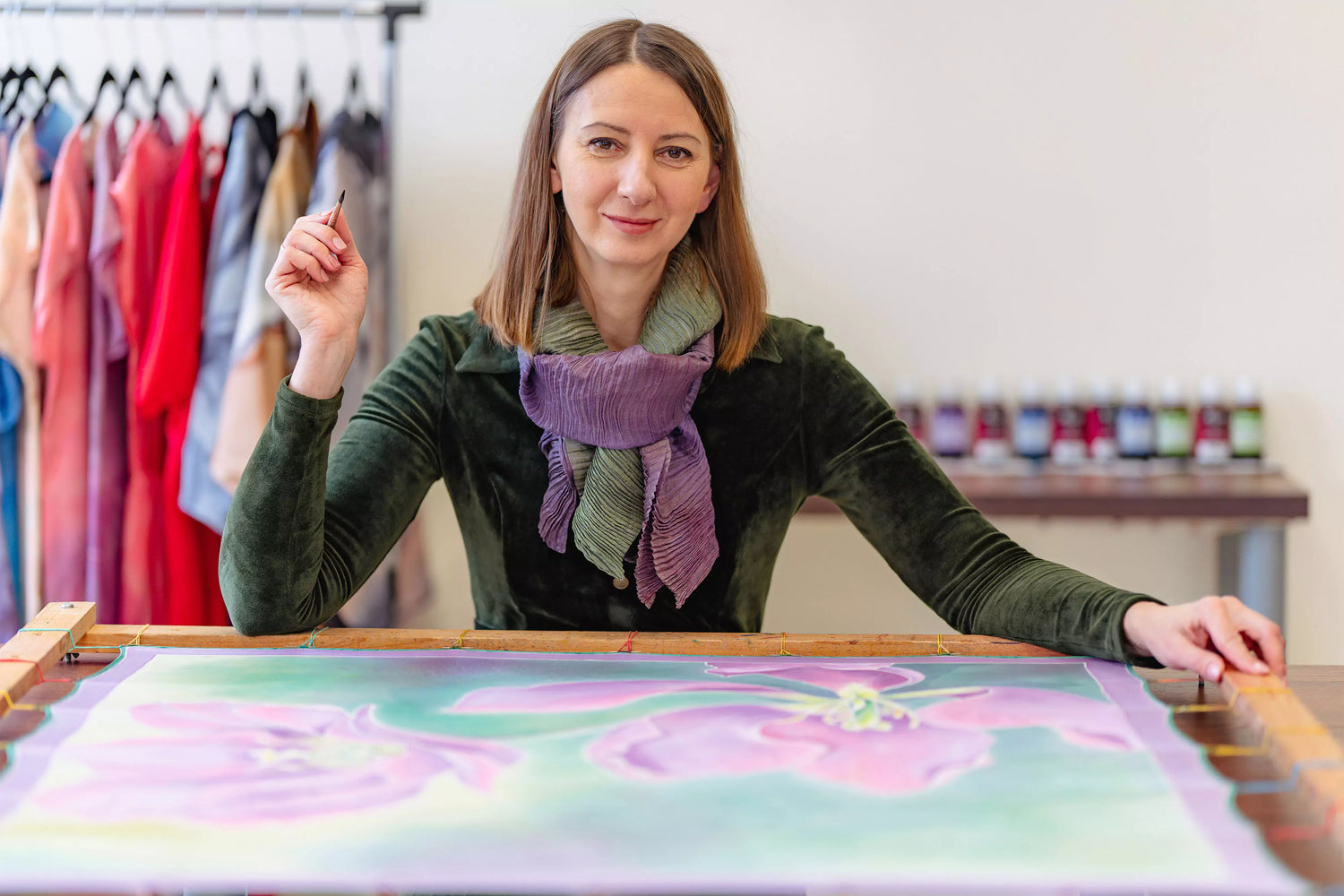 jolita grabiene jolita silk tapyba ant silko