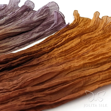 oranzinis silkinis salikas