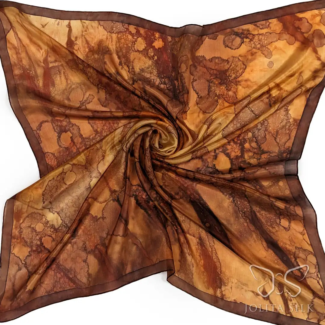 ruda silkine skarele